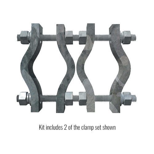 Pipe-to-Pipe Clamp Sets