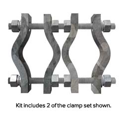 Pipe-to-Pipe Clamp Sets