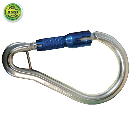 Elk River Aluminum Twist-Lock ANSI Carabiner (4-7/8'' x 2-13/16'')