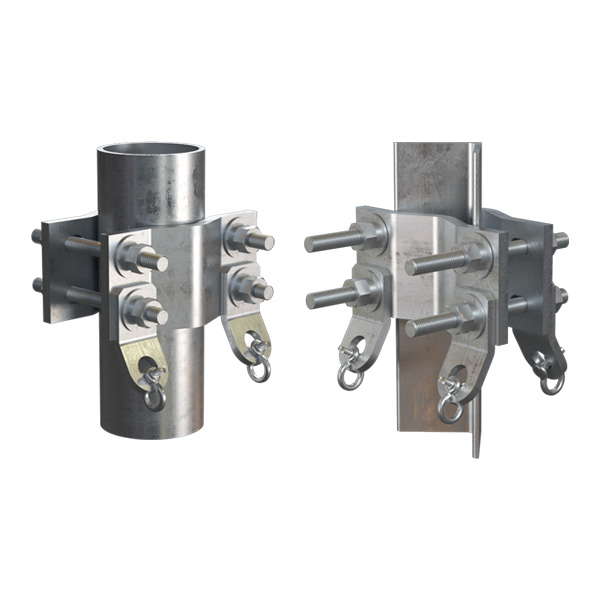 Wide V-Clamp™ Series Tower Leg Hangers
