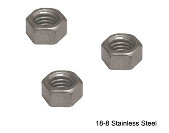 Stainless Steel Hex Nuts (1000 1/4'')