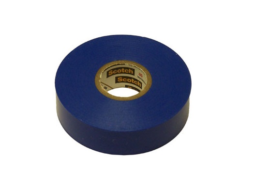3M Color Code Electrical Tape 3/4'' x 66' Blue