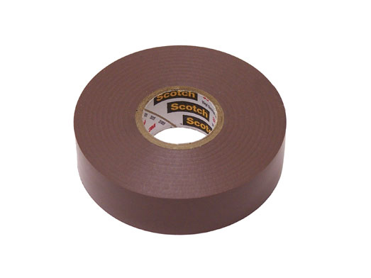 3M Color Code Electrical Tape 3/4'' x 66' Brown