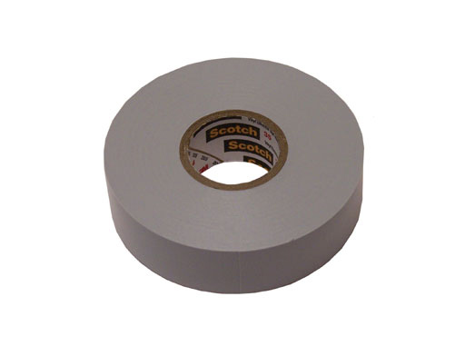 3M Color Code Electrical Tape 3/4'' x 66' Gray