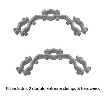 Double Antenna Clamps