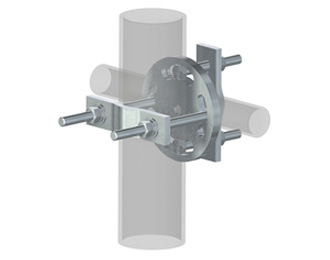 Adjustable Clamp Plate Tie-Back Assembly