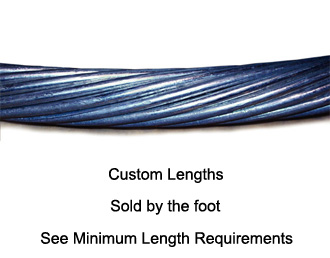 Extra High Strength Guy Strand Wire Cable (EHS) - 1/4''