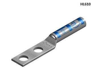 Two Hole Compression Lugs - Open (6 Ga 1/4'') Bucket