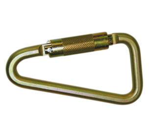 217mm Length Pack of 25 NSP N259G-CP Alloy Steel Twistlock ANSI Z359.12 Carabiner with Pin 51mm Opening 