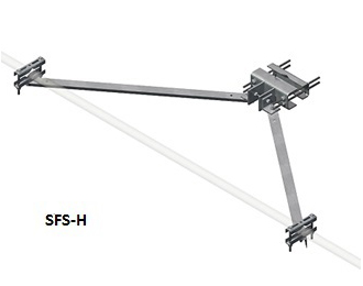 XLD Sector Frame Stabilizer Kits (Horizontal 24'' to 36'' Standoff)
