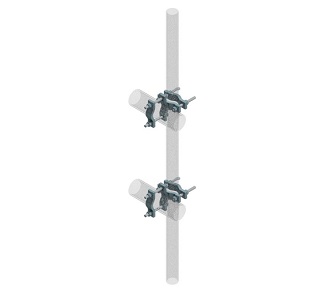 Handrail Antenna Pipe Mounting Bracket Kit (Pipe Mount)