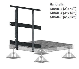 Equipment Platform Handrail 2' x 42''