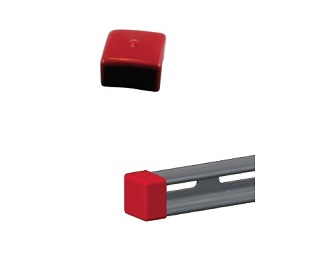 Rubber End Caps Red (1-5/8'' Strut Size)