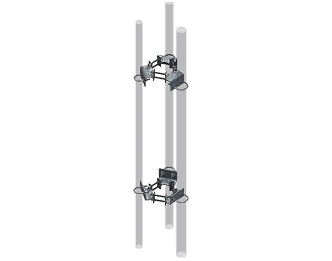 Universal Tri-Sector Mount Kit (6'' to 10'' OD)