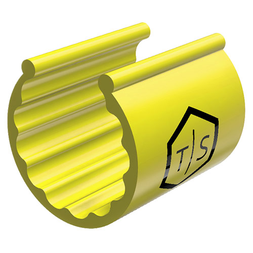 TEK Clip Cable Identification Clip (Yellow - 1/2'' Nominal Cable Size)