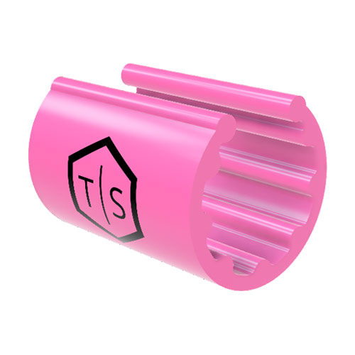 TEK Clip Cable Identification Clip (Pink- 3/8'' Nominal Cable Size)