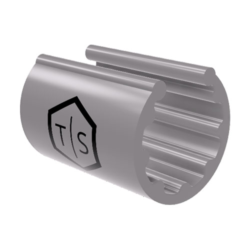 TEK Clip Cable Identification Clip (Gray- 3/8'' Nominal Cable Size)