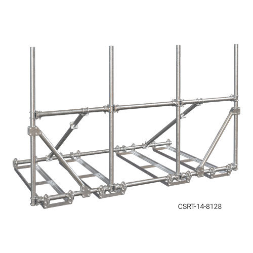 CSRT Rooftop Frames (12’-6” Face Width, (3) 2-7/8” x 96” Mounting Pipes)