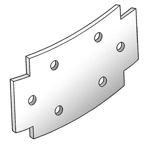 Connector Splice Plates for Cable Tray