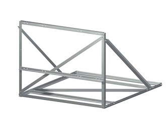 Non-Penetrating Rooftop Angle Frames (7' FW, No Pipes)
