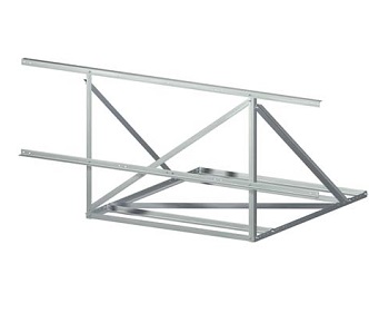 Non-Penetrating Rooftop Angle Frames (12'-6'' FW, No Pipes)