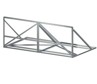 Non-Penetrating Rooftop Angle Frames (14'-6'' FW, No Pipes)