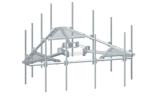 Low Profile Co-Location Platforms 12 Antennas (FW 14.5'' P 84'')