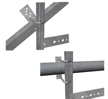 Universal Ladder Attachment Kits (angles 2 to 5'' pipes 1 to 4.5'')